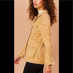 Meryl Jakett washable suede Jacket L - barely used